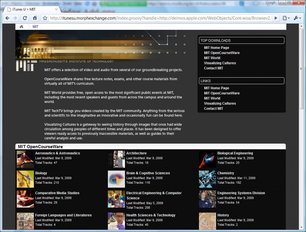 itunesu-mit