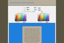 Rounded Corners Generator